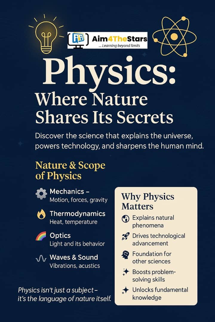 Physics: Where Nature Shares Its Secrets